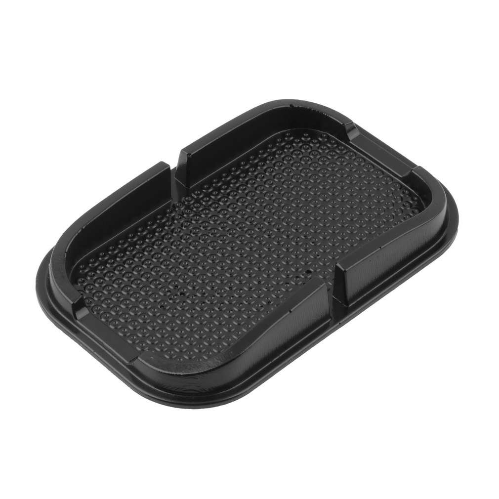 Car Dashboard Sticky Pad Mat Anti Non Slip Gadget Mobile Phone GPS Holder Phone Mount (Color: Black)-2