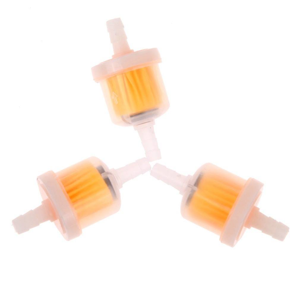 3Pcs Gas Fuel Filter for Motorcycle Moped Scooter Dirt Bike