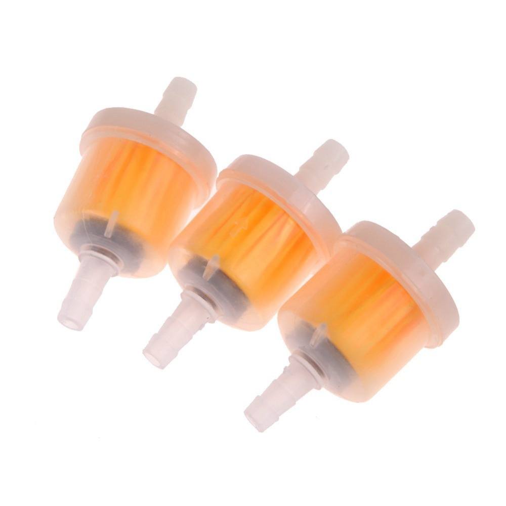 3Pcs Gas Fuel Filter for Motorcycle Moped Scooter Dirt Bike-1