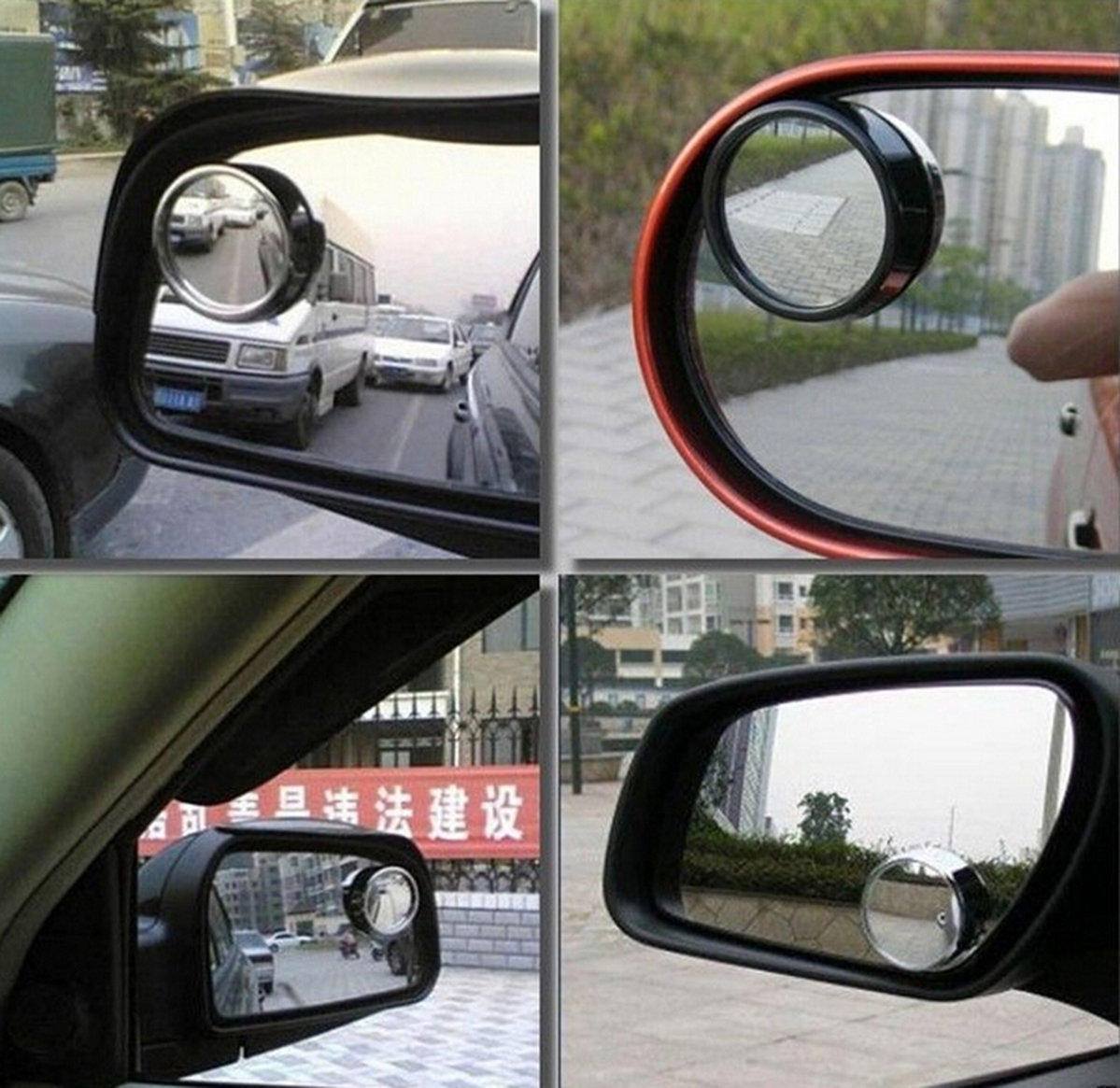 2pcs Blind Spot Rear View Rearview Mirror for Car Truck-2