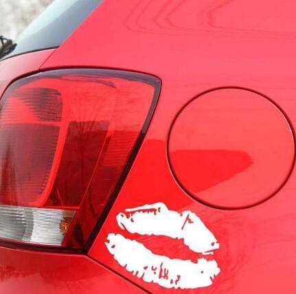 Funny Sexy Lips Car Sticker Decoration Accessories-2