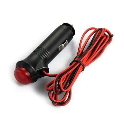 Universal Car Cigarette Lighter Power Plug Adapter 1.5m 12V 24V-1