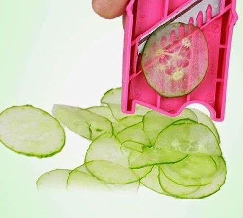 Food Facial Mask Beauty Cucumber Potato Slicer Cutter Peeler-2