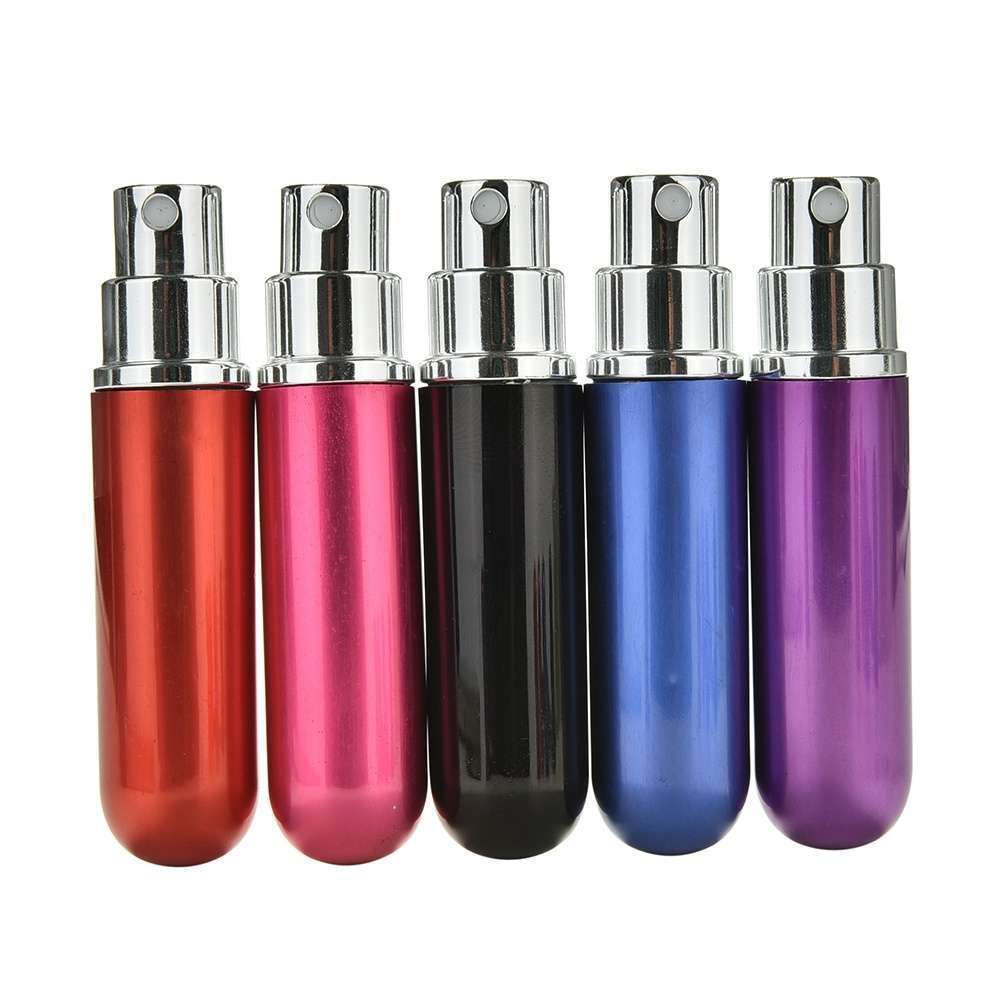 Metal Travel Portable Mini Refillable Perfume Atomizer Empty Bottle Spray Case Hope Family-1