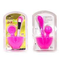BzL5-Mixed Bowl Brush Spoon Stick Tool Face Care Set Facial Skin Care Bowl DIY Facial Mask 4 In 1