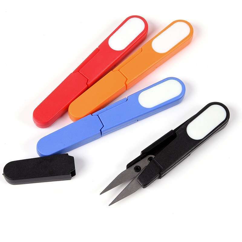 Useful Plastic Handle Fishing Pliers Scissors Fly Line Cutter New Lure Fishing Accessories Tools For Fishing Tackle Boxes