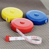 CmZb-3pcs Mini Retractable Tape Ruler Measure 60inch Sewing Cloth Dieting Tailor 1.5M
