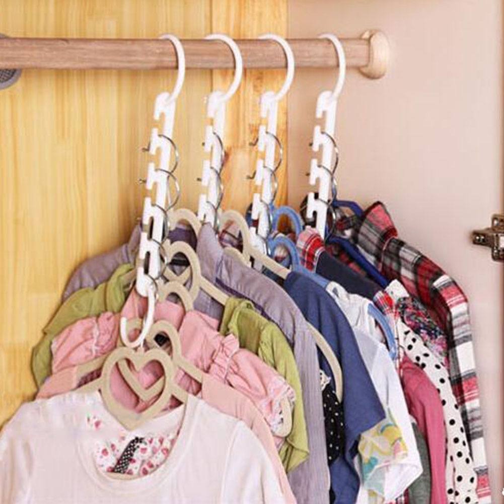 Magic Hangers Closet Space Save Home Clothes Organizer-1