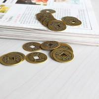 Dd3Y-Set 10pcs Feng Shui Coins 1.00inch 2.5cm Lucky Chinese Fortune Coin I Ching