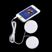 ELF9-Mini White 3.5mm Pillow Speaker For MP3 MP4 Player IPhone IPod CD Radio  White