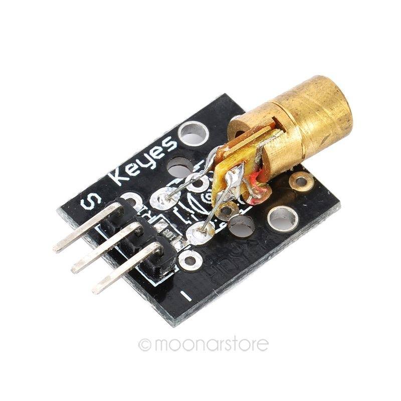 650nm Laser Diode Module for Arduino (Works with Official Arduino Boards)-1