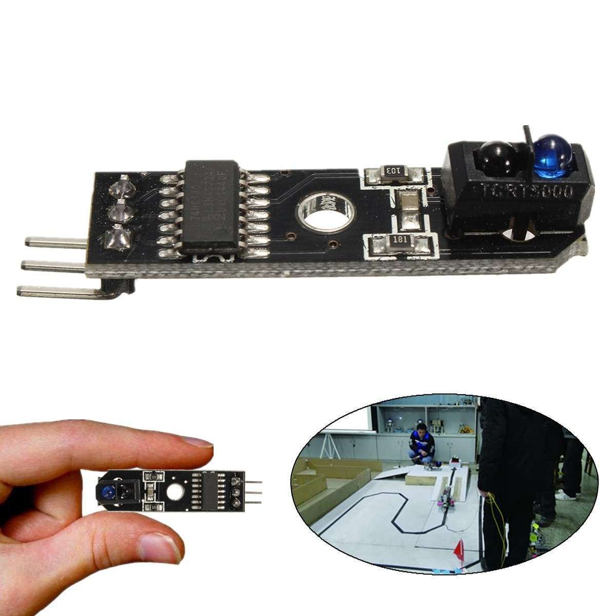 5V IR Obstacle Avoidance Tracking Sensor Infrared PCB Module for Arduino Robot