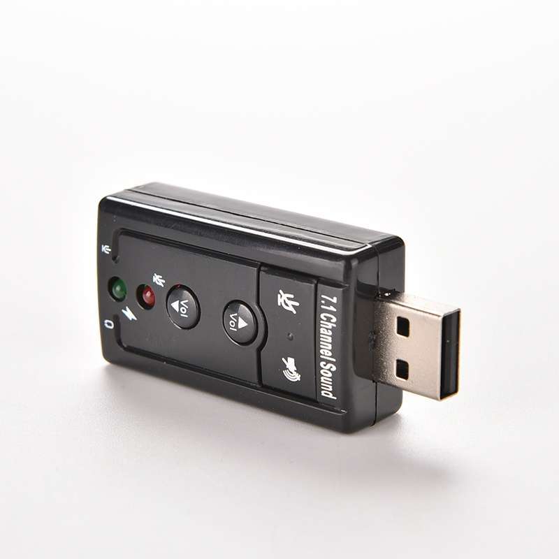 USB 2.0 Mic/Speaker Surround Sound 7.1 3D Audio Card Adapter for PC Laptop-5