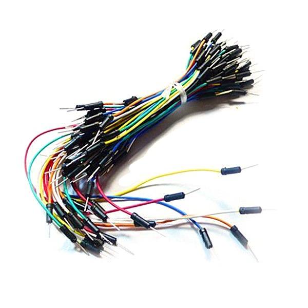 For Arduino 65 Pcs Male to Male Solder less Breadboard Jumper Cable Wires-1