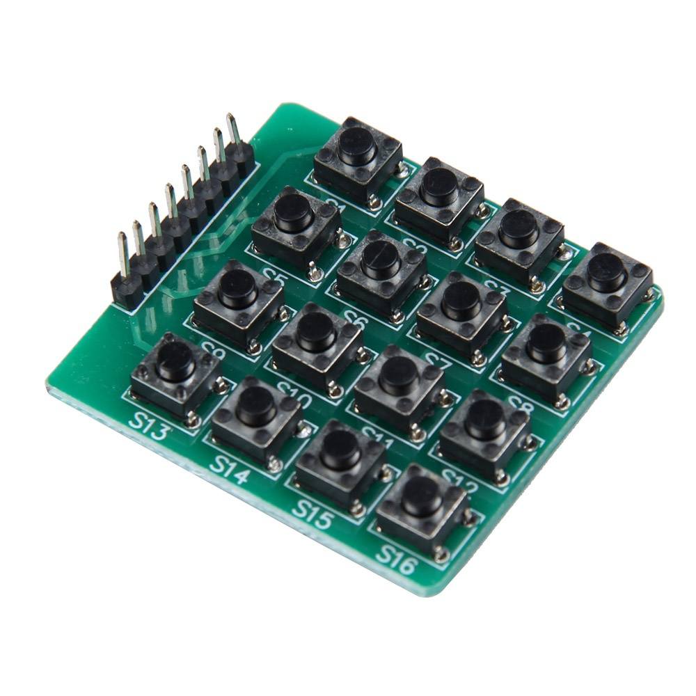 4x4 Matrix 16 Keypad Keyboard Module 16 Button Mcu for Arduino
