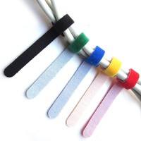Exhz-10x Nylon Velcro Cable Ties Wire Strap Cord Wrap Fastening Organizer Management Newest