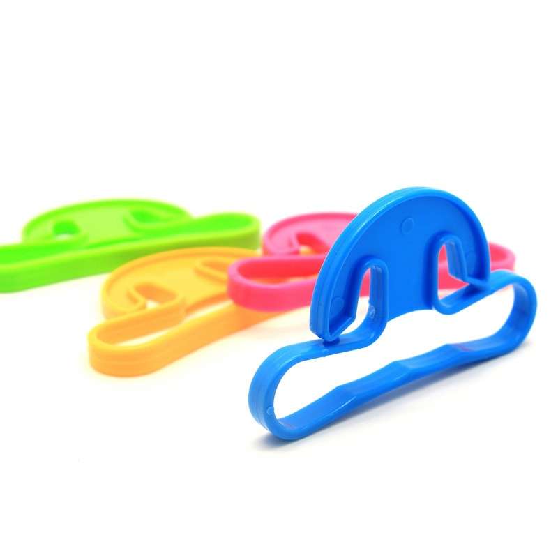 2 pcs Sale Carry Food Machine Handle Carry Bag Hanging Ring Shopping Helper Plastic-5