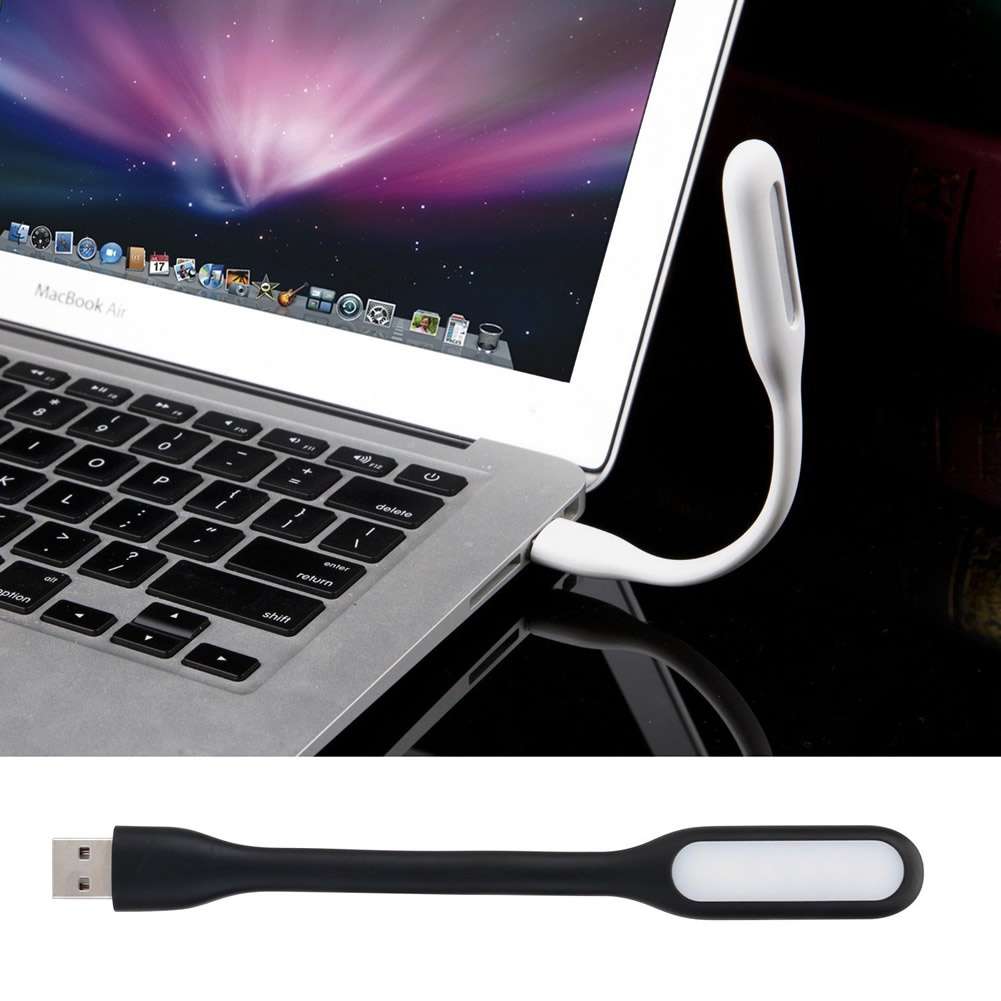 Flexible Mini USB LED Light Lamp For Desktop Reading Laptop PC-3