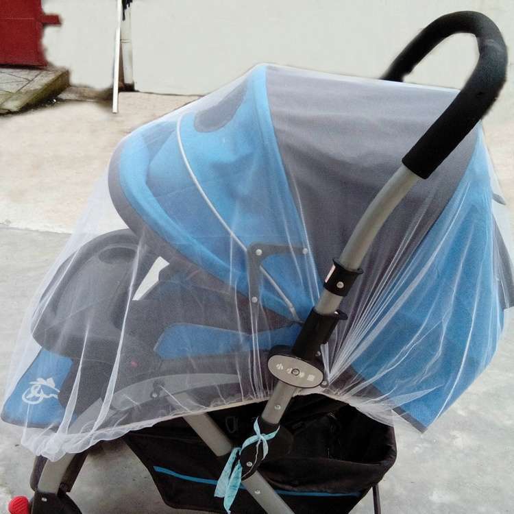 New Cute Infants Baby Stroller Pushchair Mosquito Insect Net Safe Mesh Buggy-1