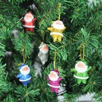 KQzb-Santa Claus Pendant Christmas Tree Ornaments Holiday Festival Gift Party Home Decor Christmas Decoration