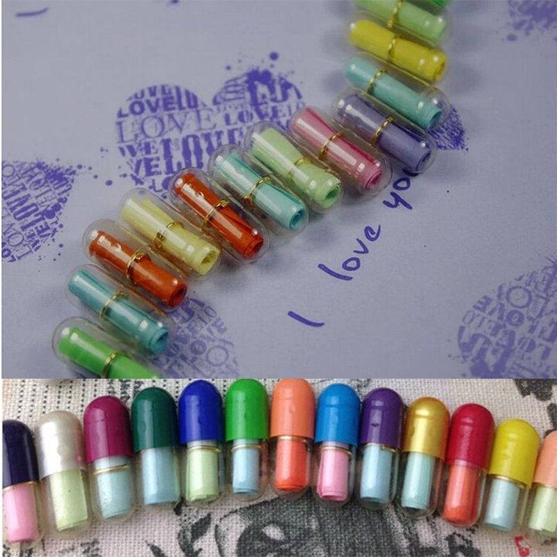 Cute 50 Pcs Popular Message Capsule Adorable Pills Special Gifts Lovely Collection-1