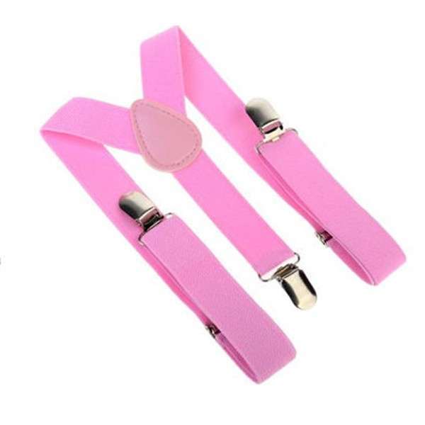 Lovely Baby Boys Girls Clip-on Suspender Y-Back Child Elastic Suspenders 6Colors-2