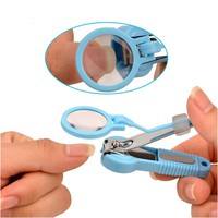 NJnB-Magnifying Glass Nail Clippers Plastic Lens For Baby Old People Lupe