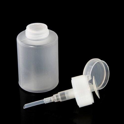 150ml Nail Art Makeup Polish Plastic Pump Dispenser Bottle Remover-1