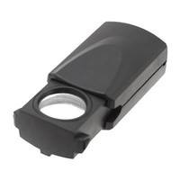 Olkn-30x Foldaway Sliding Eye Lupe Pull Type Gemstone Magnifier With LED Light