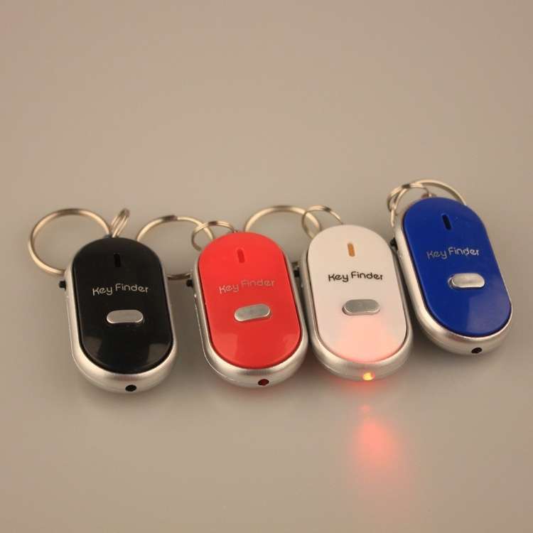 Fashion Whistle Key Finder Flashing Beeping Remote Lost Key Finder Locator Key Ring-1