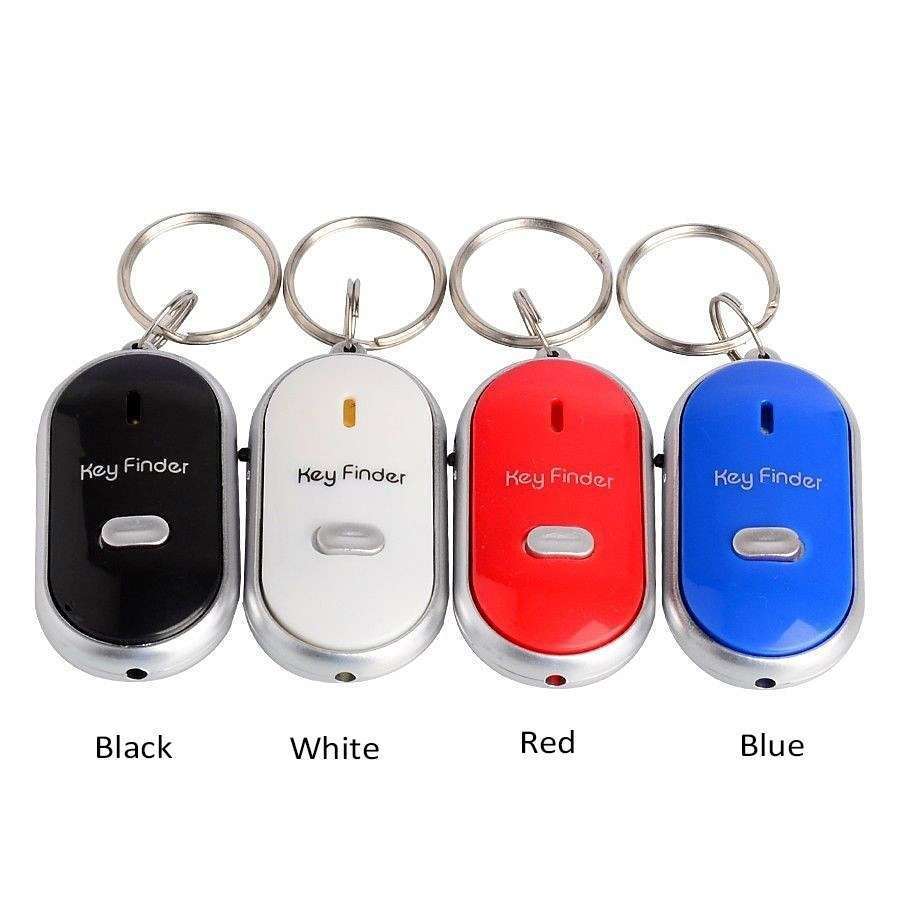 Fashion Whistle Key Finder Flashing Beeping Remote Lost Key Finder Locator Key Ring-6