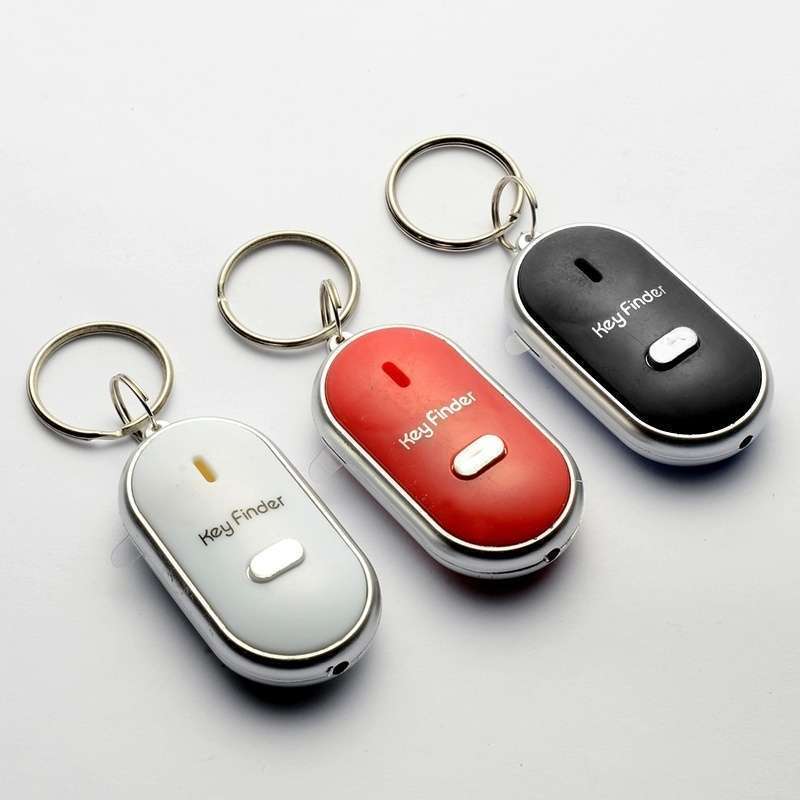 Fashion Whistle Key Finder Flashing Beeping Remote Lost Key Finder Locator Key Ring-7