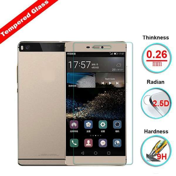Shockproof 9H Tempered Glass Screen Protector Premium 2.5D For Huawei Ascend P9 Lite-9