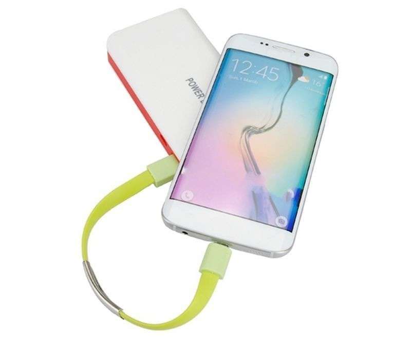 1Pc Bracelet Wrist Band USB Charging Charger Data Sync Cable Cord For iPhone Android Smartphone-3