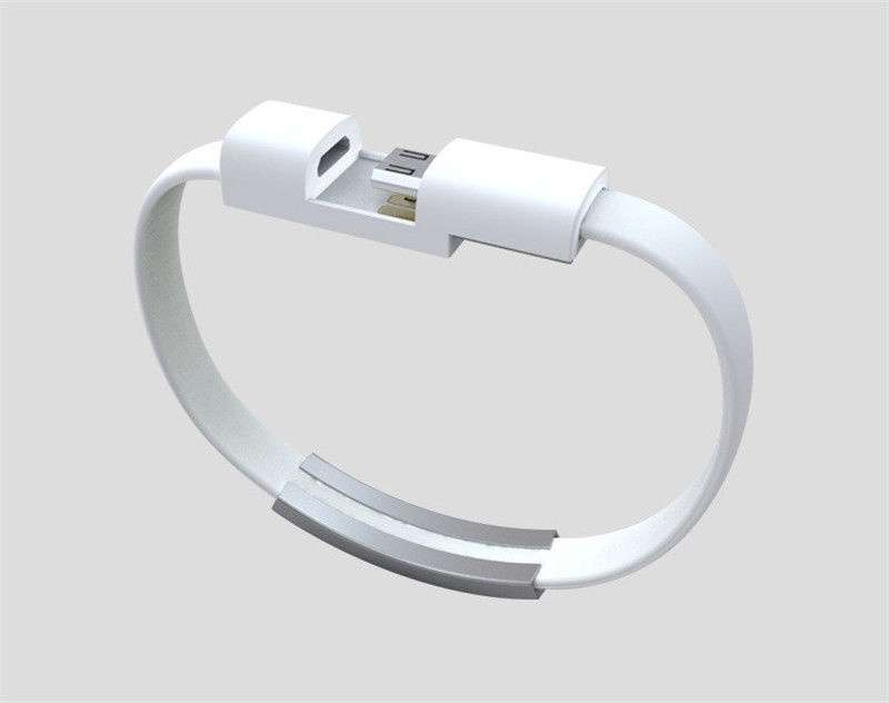 1Pc Bracelet Wrist Band USB Charging Charger Data Sync Cable Cord For iPhone Android Smartphone-8