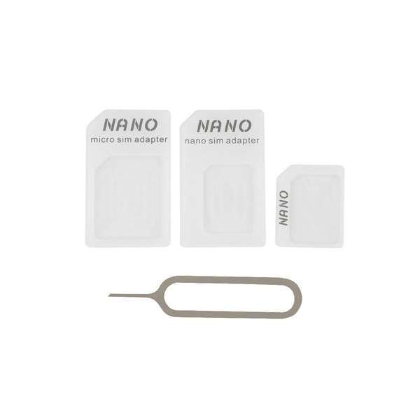 3 in 1 Nano Sim Card to Micro Sim Card & Standard Sim Card Adapter Converter-3
