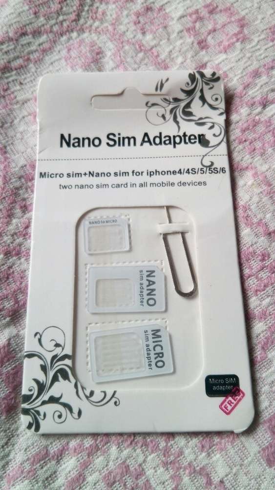 3 in 1 Nano Sim Card to Micro Sim Card & Standard Sim Card Adapter Converter-4