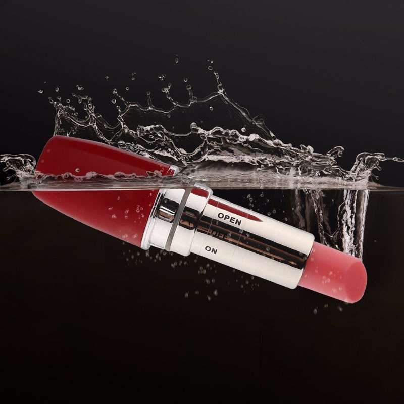 Female Massage devices fun mini shock lipstick vibrator-8