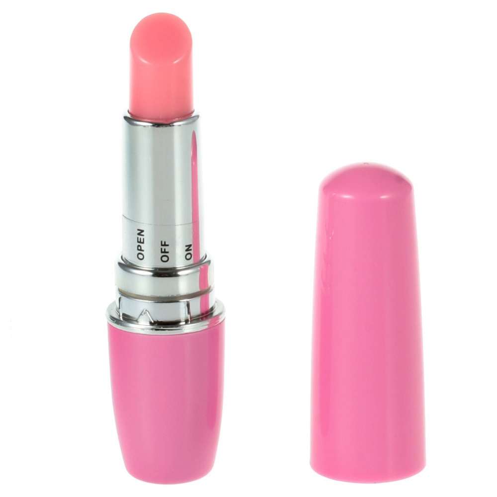 Female Massage devices fun mini shock lipstick vibrator-9