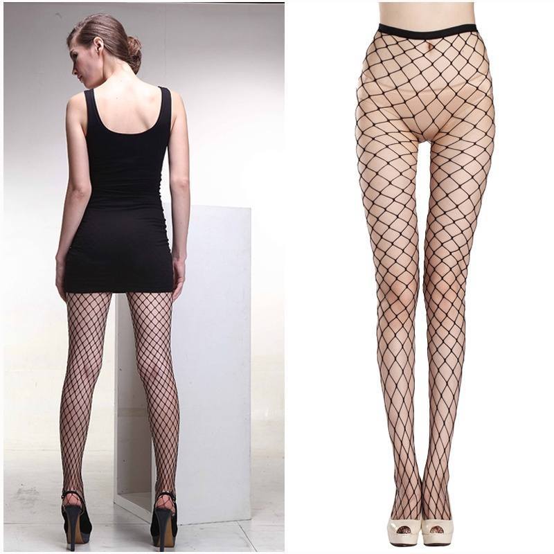 Fashion Beauty Women's Sexy Fishnet Pattern Pantyhose Tights Punk Stockings-1