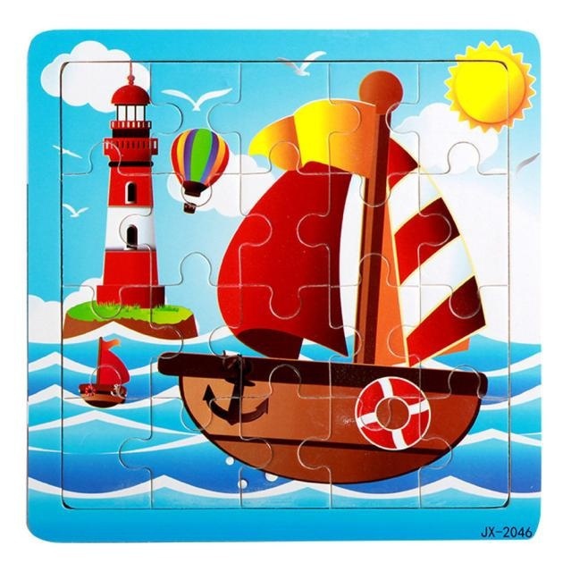 Amazing Wooden Intelligence Toys For Kids Children Education And Learning Puzzles Toys-17