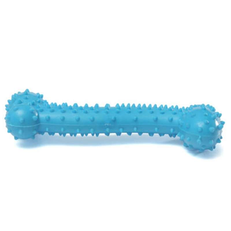Pet Toys Resistant To Bite Bone Dog Puppy Molars Rubber Ball Play For Teeth CE-4