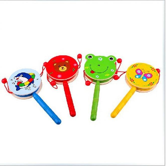 Toddler Toys Baby Wooden Rattles Toys Infant Musical Toy Rattles for Boys Girls Preschool-1