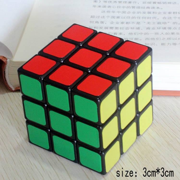 3x3x3 Colorful Plastic Magic Cube Classic Puzzle Toy-2