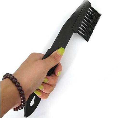 New Cycling Bike Bicycle Chain Cleaning clean Brush Set Tool outdoor Sports  Black-4