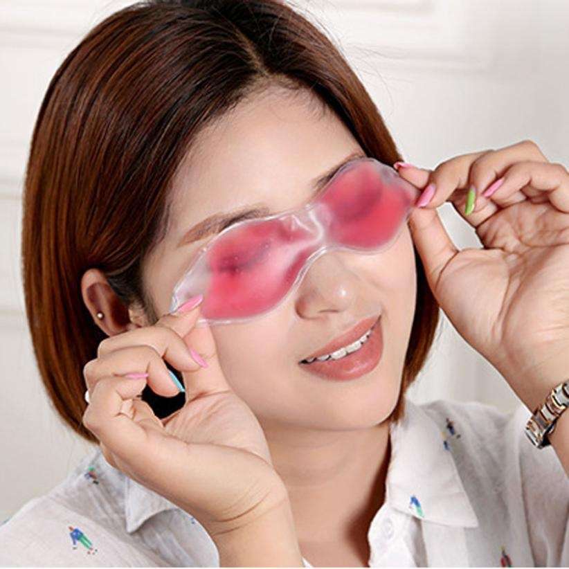 Ice Compress Gel Aid-sleeping Eye Care Eye Shield Blinder Relaxation-2
