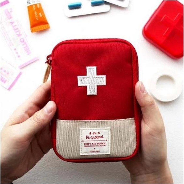 New Outdoor Camping Home Survival Portable First Aid Kit bag Case bv5