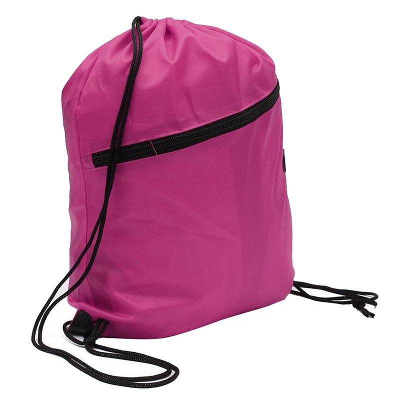Fashion Drawstring School Gym Swim Beach Environmental Waterproof Bag Backpacks-1