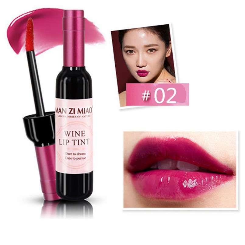 6 Colors Sexy Red Wine Lipgloss Moisturizer Long Lasting Waterproof Matte Lipstick-6