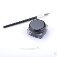 cO5j-New 2014 Black Waterproof Eye Liner Eyeliner Gel Makeup Cosmetic + Brush Makeup